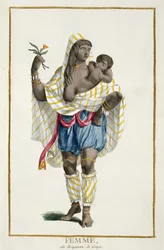 Een vrouw uit Congo, uit 